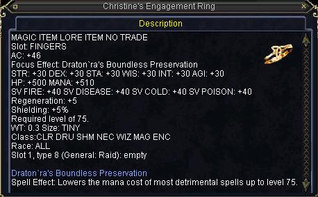 Christine's Engagement Ring
