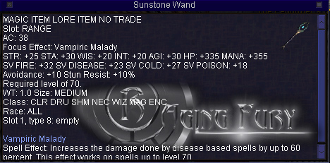 Sunstone Wand