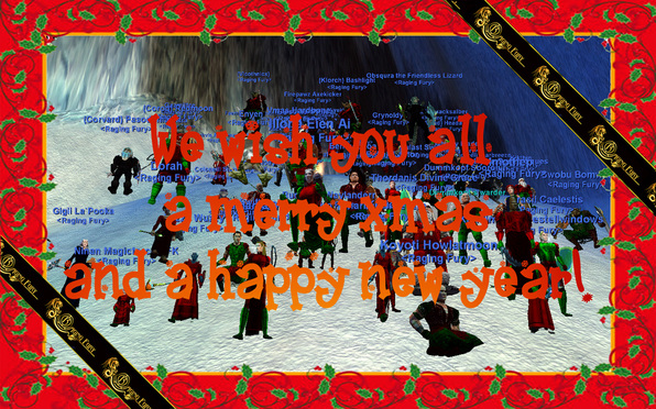We wish you all a merry xmas and a happy new year!